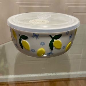 - - - Brand New Dayna Lee Collection Bowl For Microwave Use Dial Vent To O…